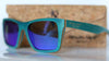Artist Anon Brighton - Blue Haze Woodie Sunglasses - Sunglasses - Bamboo