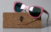 Artist Anon Brighton - Flamingo Bamboo Sunglasses - Sunglasses - Bamboo
