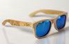 Artist Anon Brighton - Plainly Blue Bamboo Sunglasses - Sunglasses - Bamboo