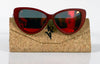 Artist Anon Brighton - Ruby Red Bamboo Sunglasses - Sunglasses - Bamboo