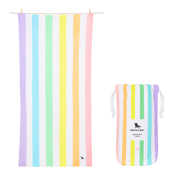 Dock & Bay Towel - Towel - beach, towel - Artist Anon Brighton