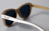 Artist Anon Brighton - Snowy Owl Bamboo Sunglasses - Sunglasses - Bamboo